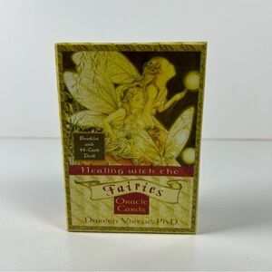 Healing with the Fairies Booklet & 44 Card Deck Oracle Tarot Cards Doreen Virtue